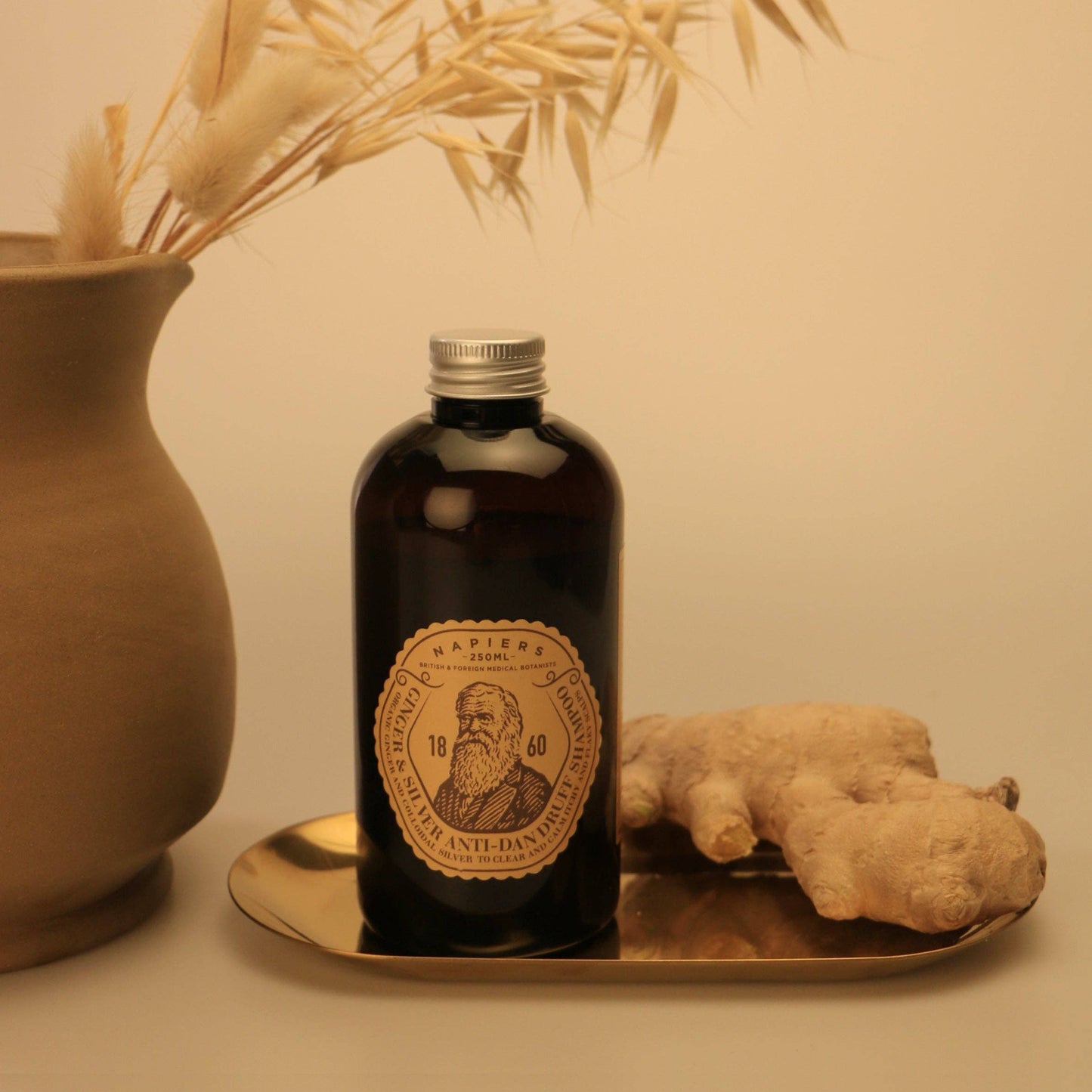 Napiers Ginger and Silver Anti Dandruff Shampoo 250ML