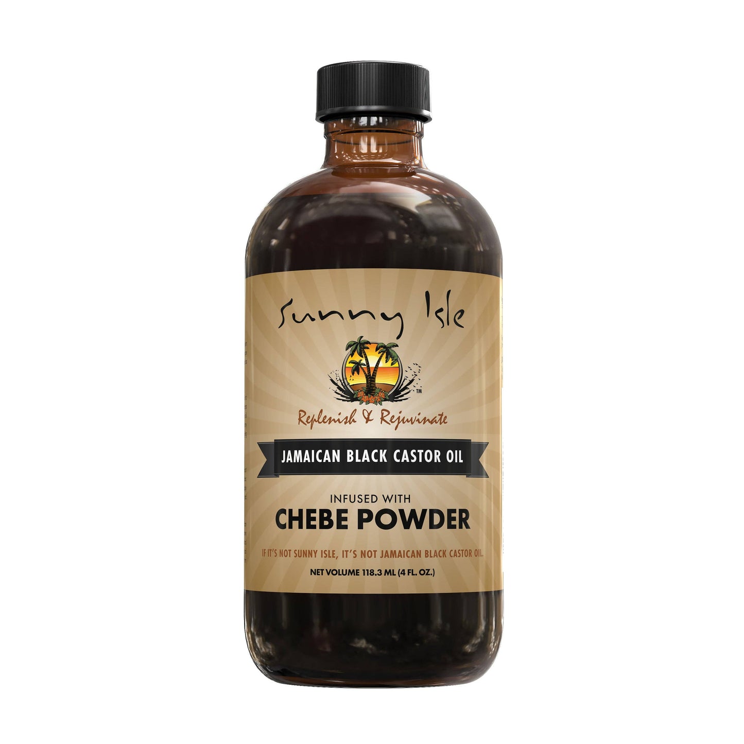 Sunny Isle Jamaican Black Castor Oil infused with Chebe Powder