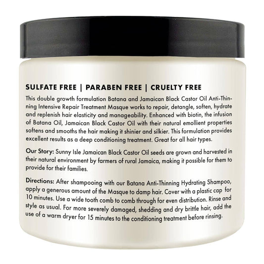 Sunny Isle Batana Anti-Thinning Intensive Repair Masque 16oz